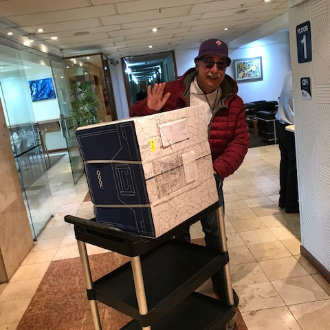 Mit der QOOL Box zur Eisweltmeisterschaft