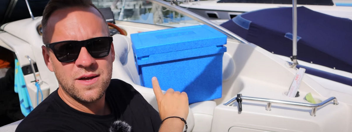 QOOL Kühlbox - ohne Strom an Bord? Für Angler perfekt!