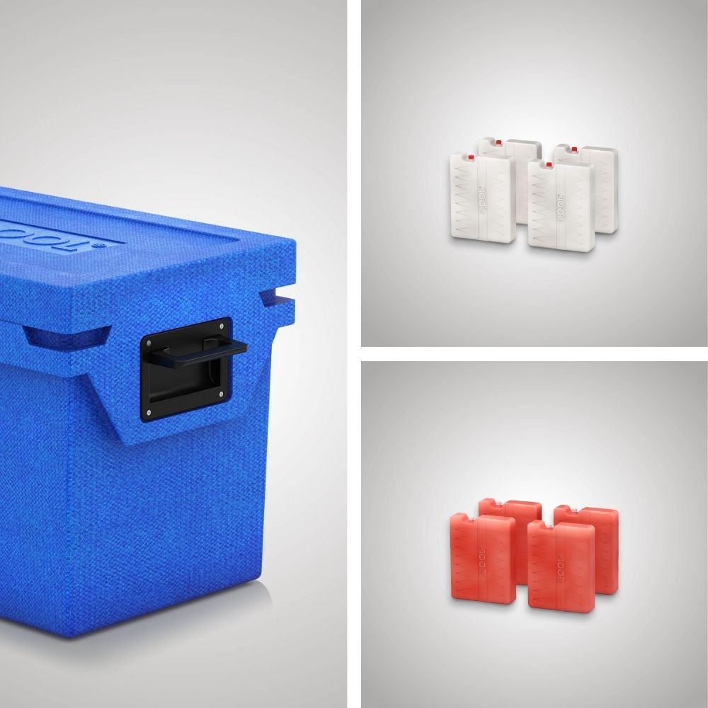 QOOL Set Cool'n'Freeze cooler box | Cooling without electricity