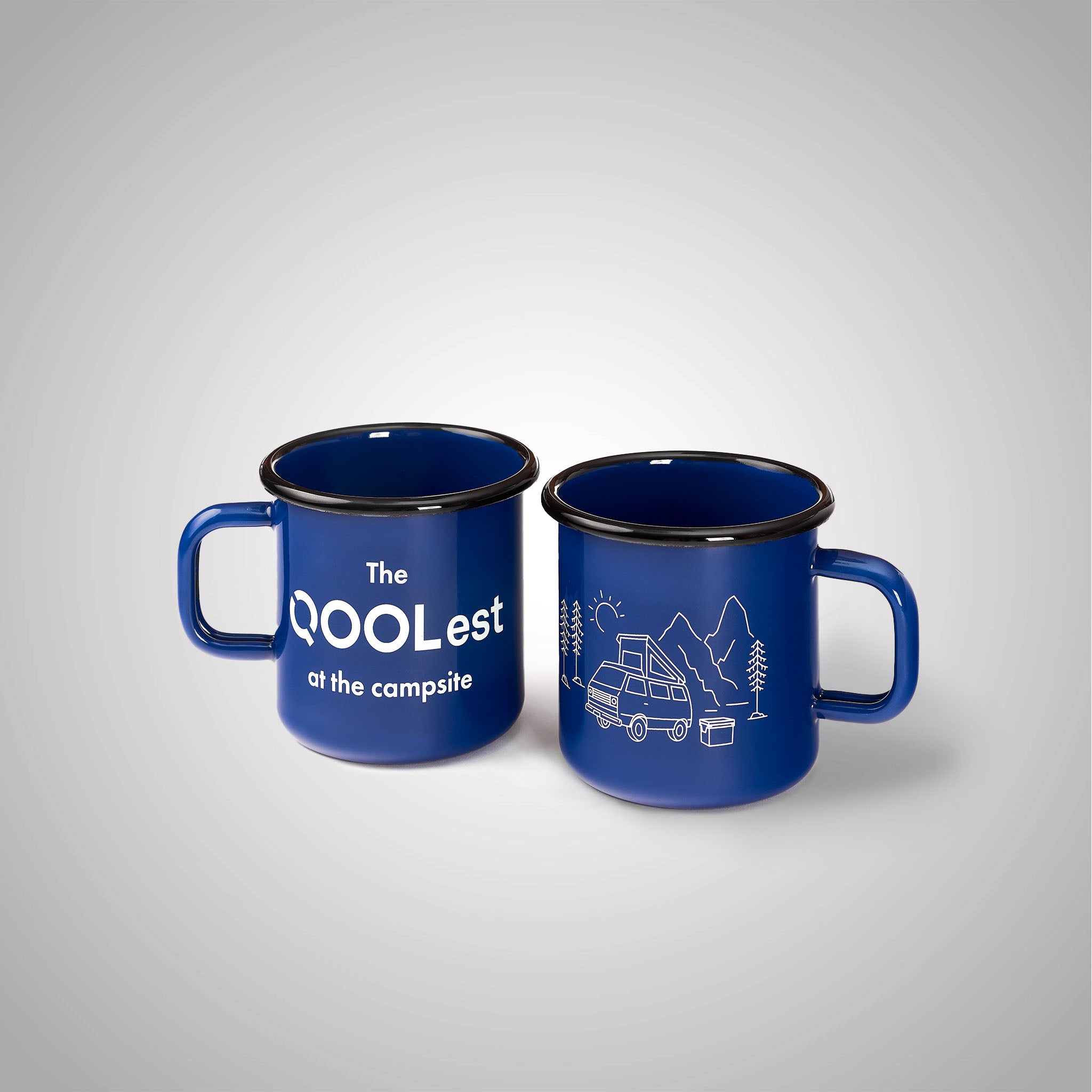 QOOL Enamel Mug