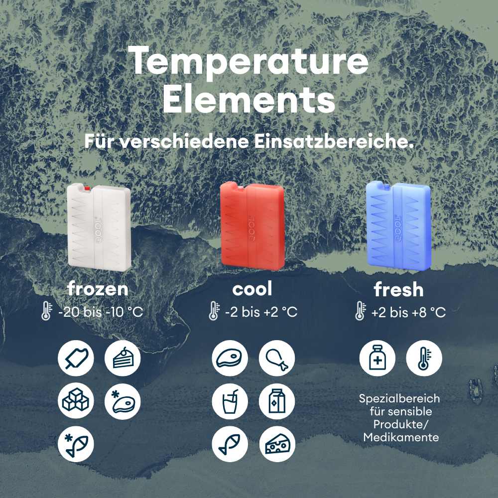 QOOL Elements | Size M for Box L | fresh, cold or frozen | QOOL